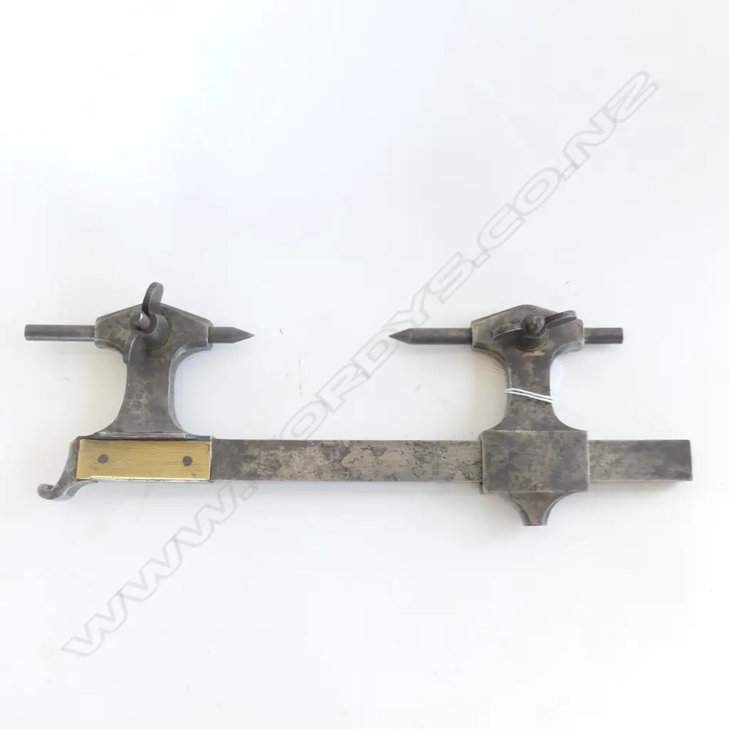 PART OF TISSOT BRASS & IRON WATCH LATHE LENGTH 333MM Image 1++