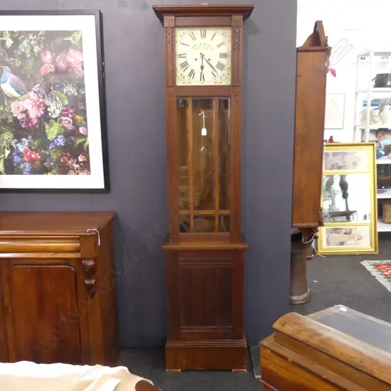 EARLY 20th OAK GRANDFATHER CLOCK 480x230x2020mm