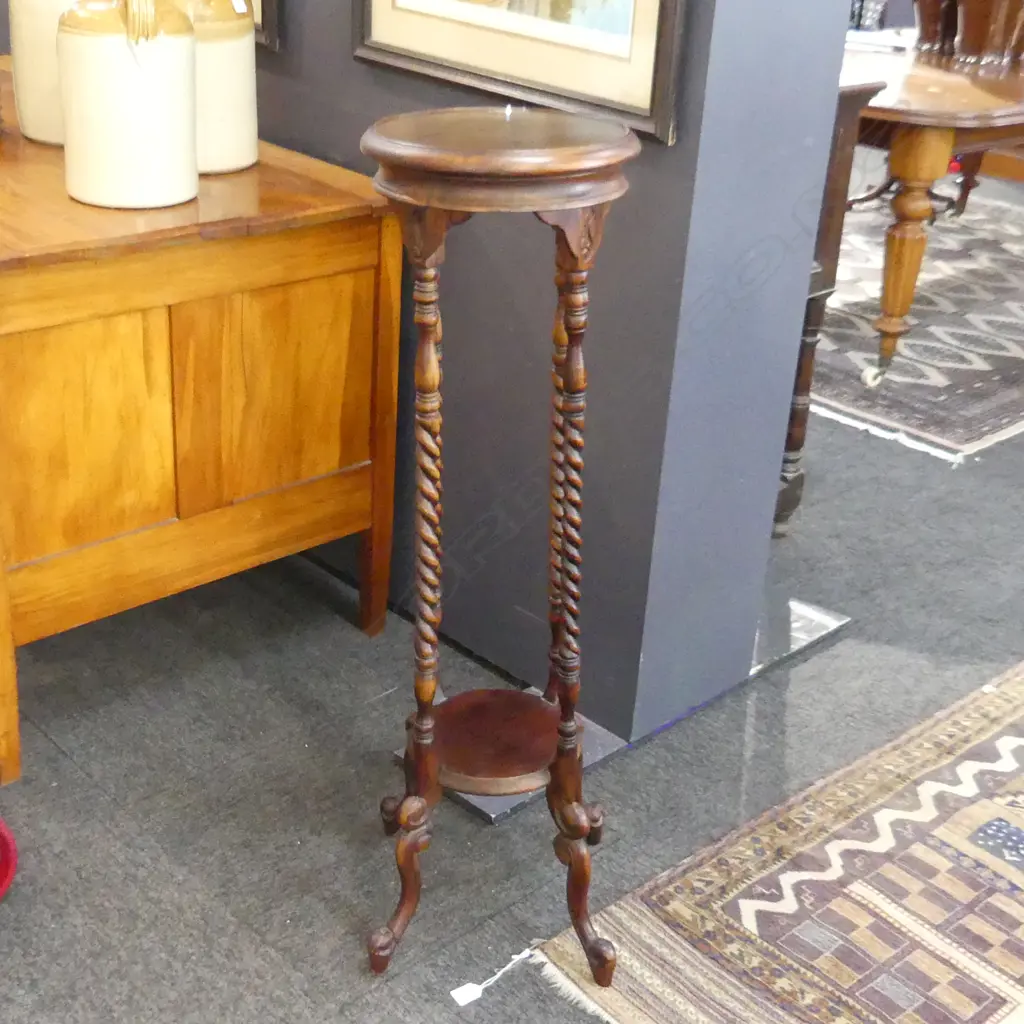 WOODEN PLANT STAND H.1015mm Image 1++