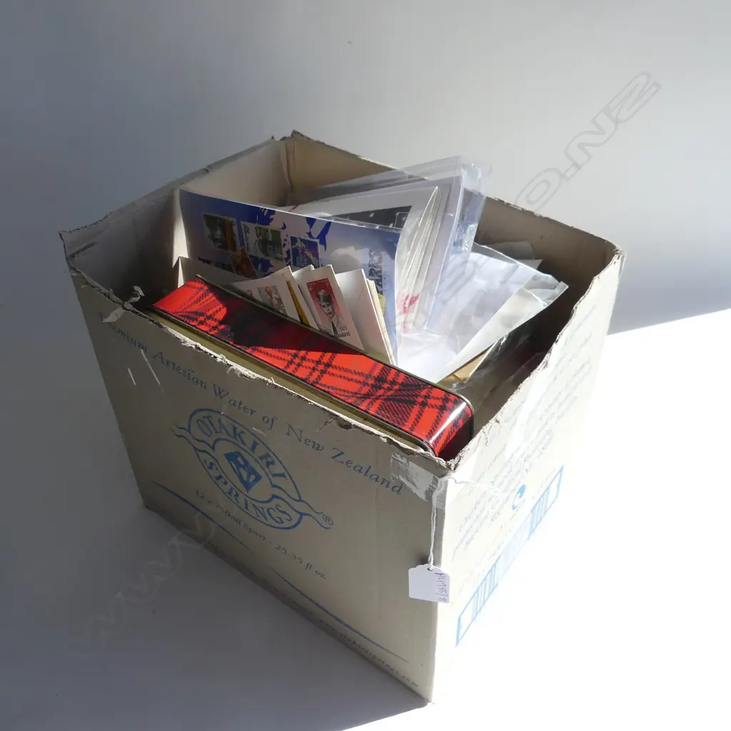BOX LOT ASST. STAMPS ETC Image 1++