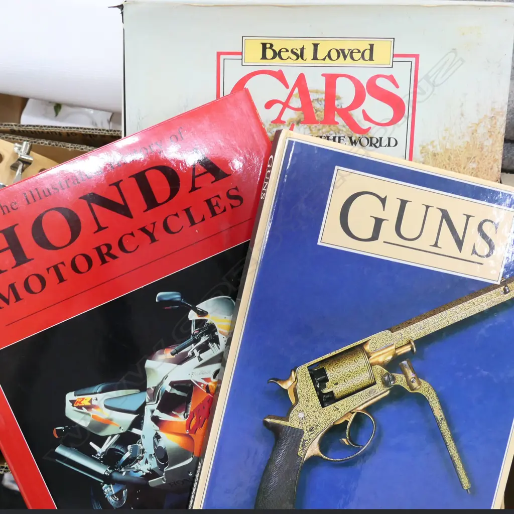 BOX LOT ASST. BOOKS; ANTIQUES ETC Image 1++