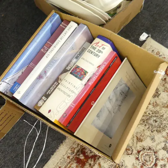 BOX ART COFFEE TABLE BOOKS