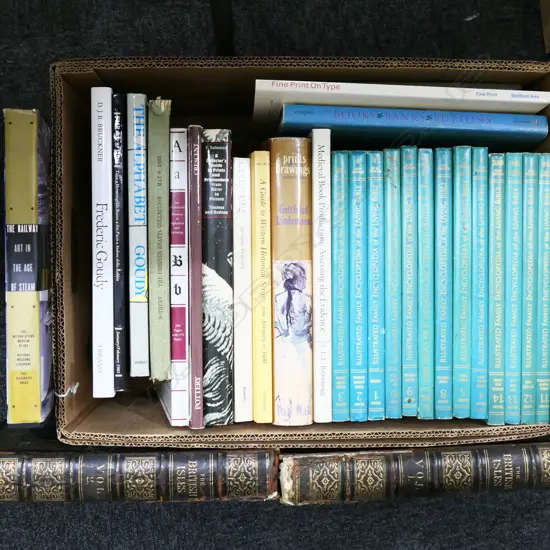 BOX OF ASST BOOKS