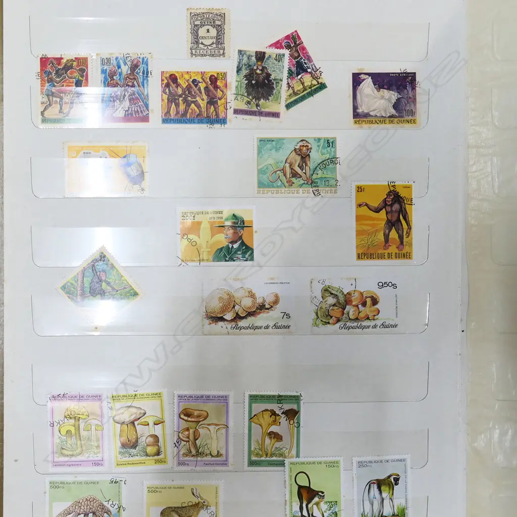 BOX LOT 10 WORLD STAMP ALBUMS (5 HALF FULL) Image 1++