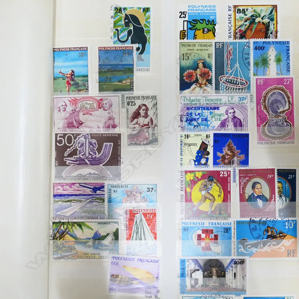 BOX LOT 10 WORLD STAMP ALBUMS Image 1++