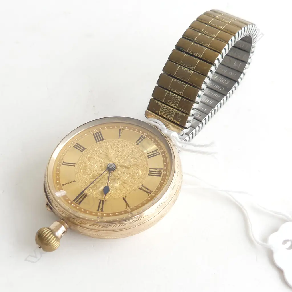 GOLD MID SIZE POCKET WATCH Image 1++