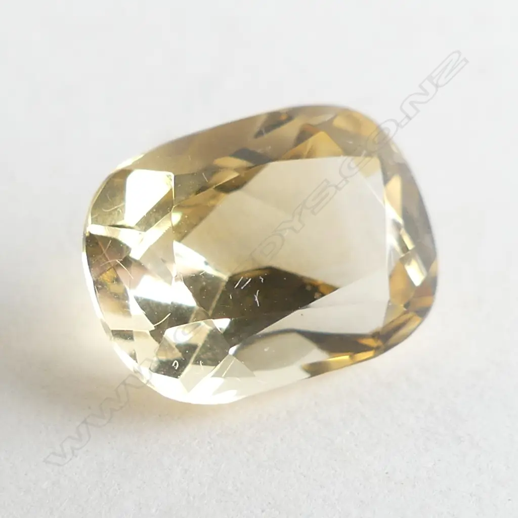 4.53CT FACETED CITRINE, OVAL, CUSHION CUT Image 1++