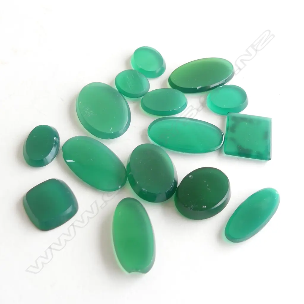 SM BAG ASST PINE GREEN MOSS AGATES  Image 1++
