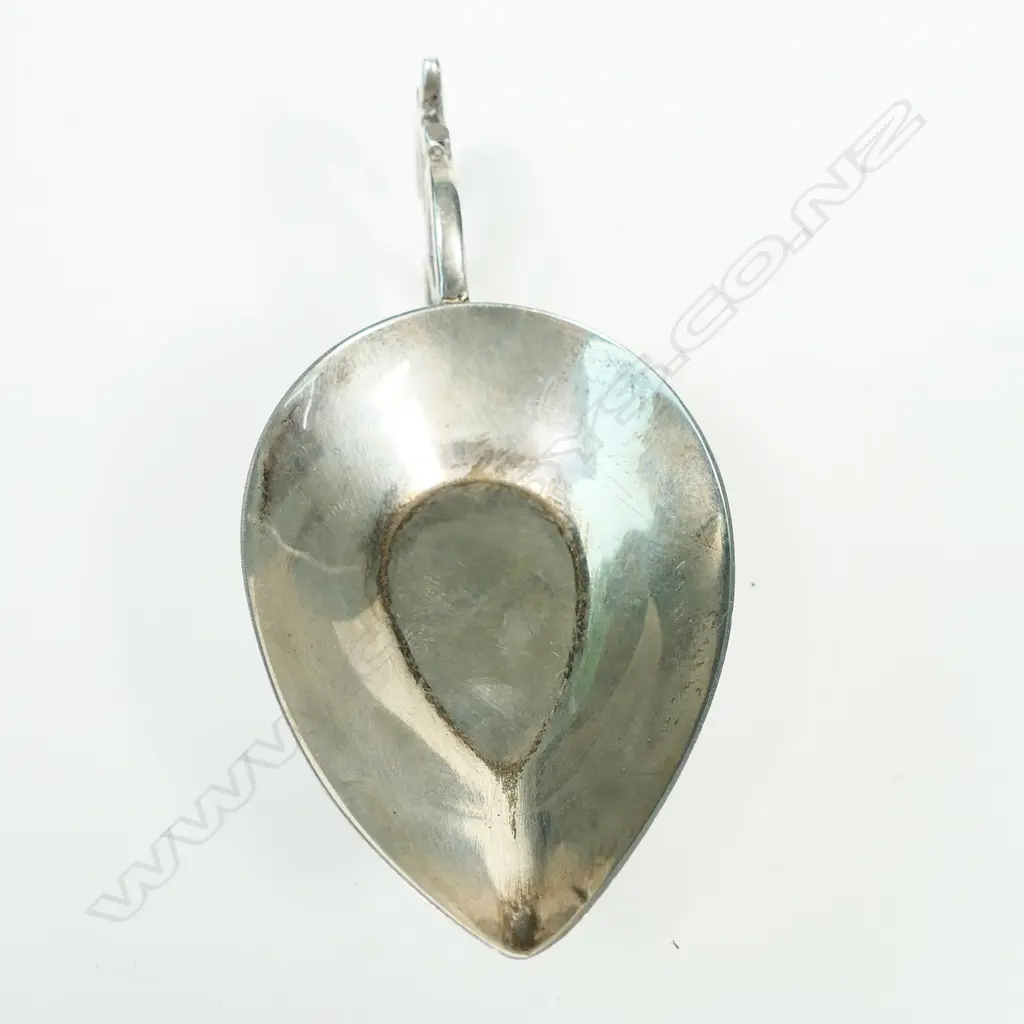 S/SILVER ITALIAN GRAPPA TESTER, STAMPED, W.90mm, 25gm Image 1++