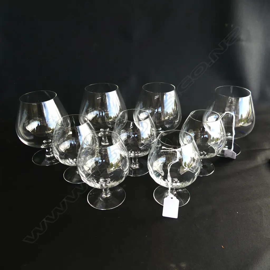 4 BRANDY BALLOONS + 5 SMALLER H 140 MM Image 1++