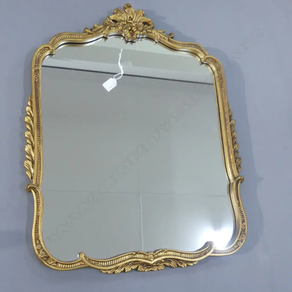 ORNATE GOLD FRAMED MIRROR 720x560mm Image 1++