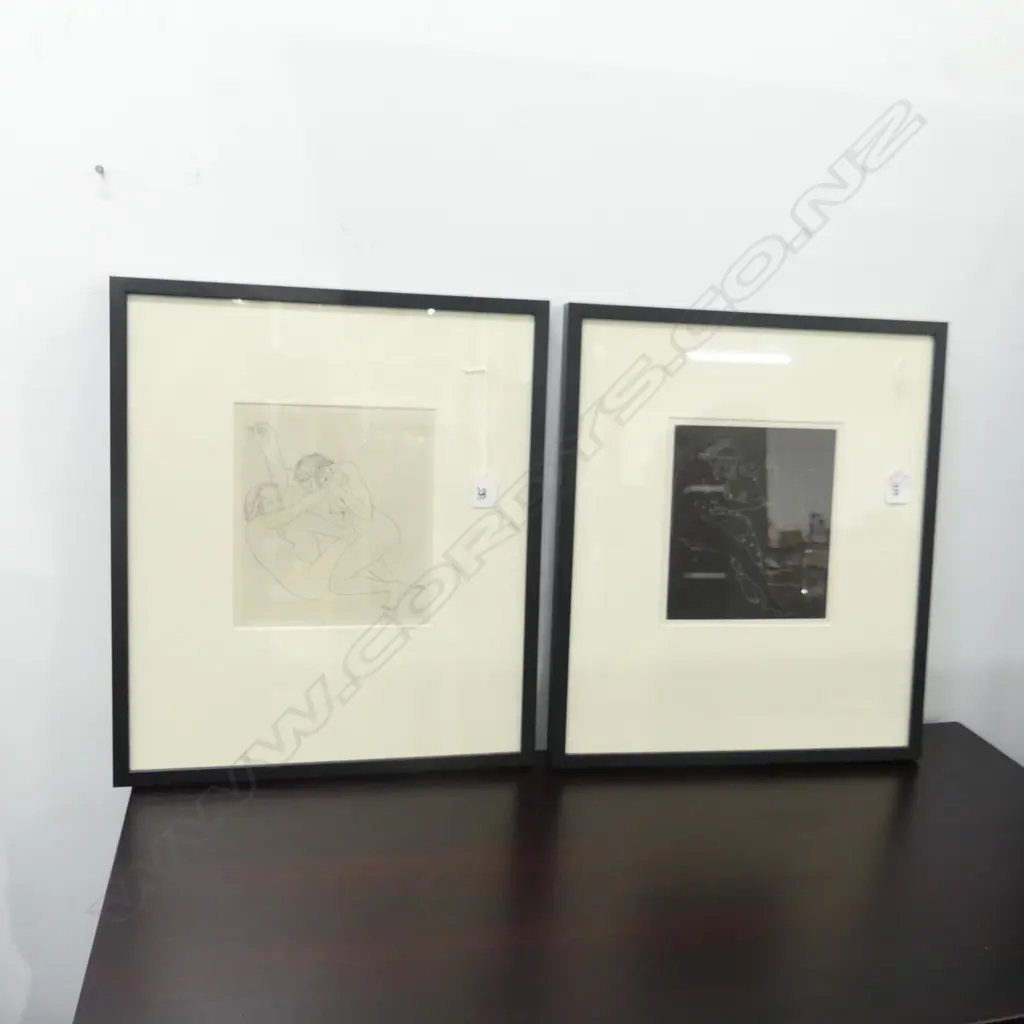PR FRAMED LETTICE SANDFORS PROOF ENGRAVINGS 'GOLDEN BED OF KYDNO' 175 X 200MM   Image 1++