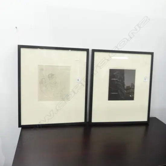PR FRAMED LETTICE SANDFORS PROOF ENGRAVINGS 'GOLDEN BED OF KYDNO' 175 X 200MM  