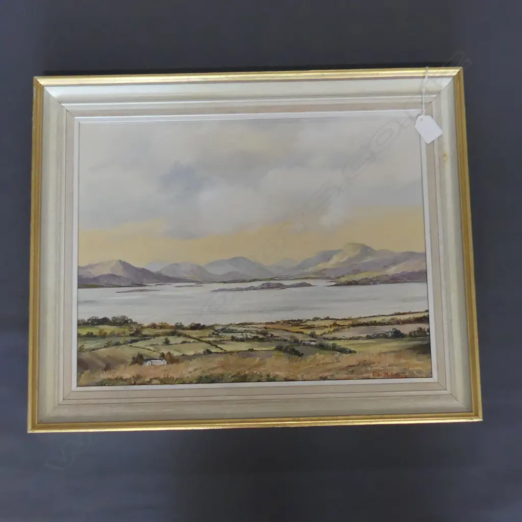 ALLEN. M . FRASER OIL ON BOARD  LOCH LOMOND 430 X 330 MM   Image 1++