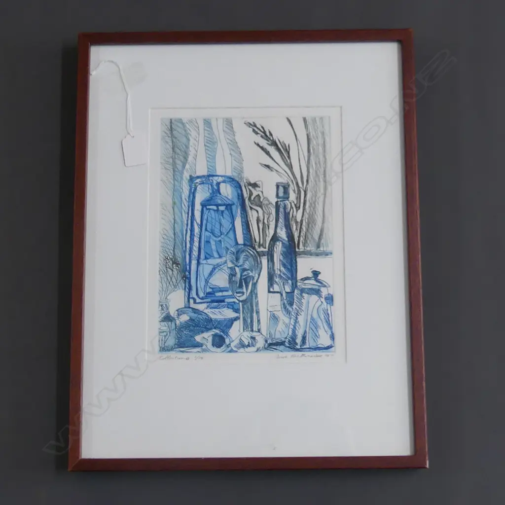 ANNE REITHMAIER 'COLLECTIONS' PRINT 1/15 '87 270x205mm Image 1++