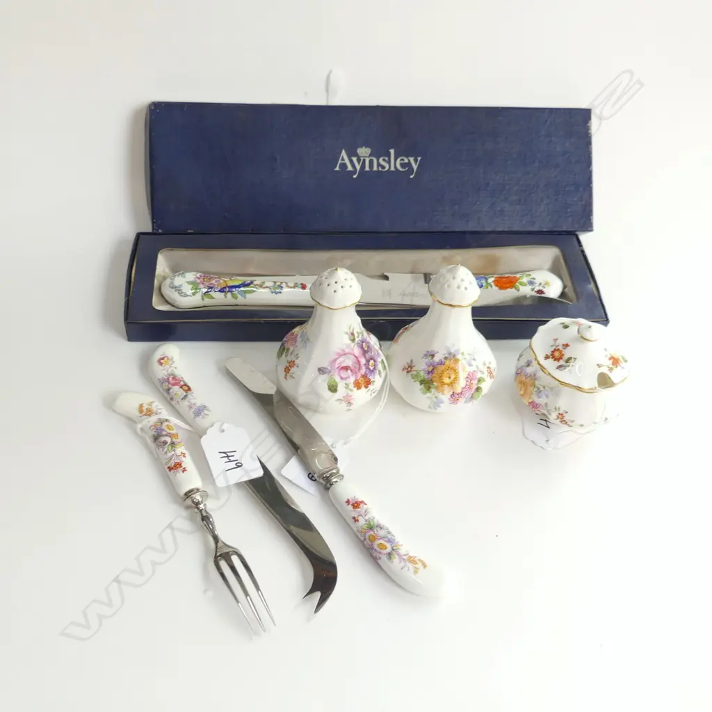 ASST R/CROWN DERBY /AYNSLEY KNIFE ETC Image 1++