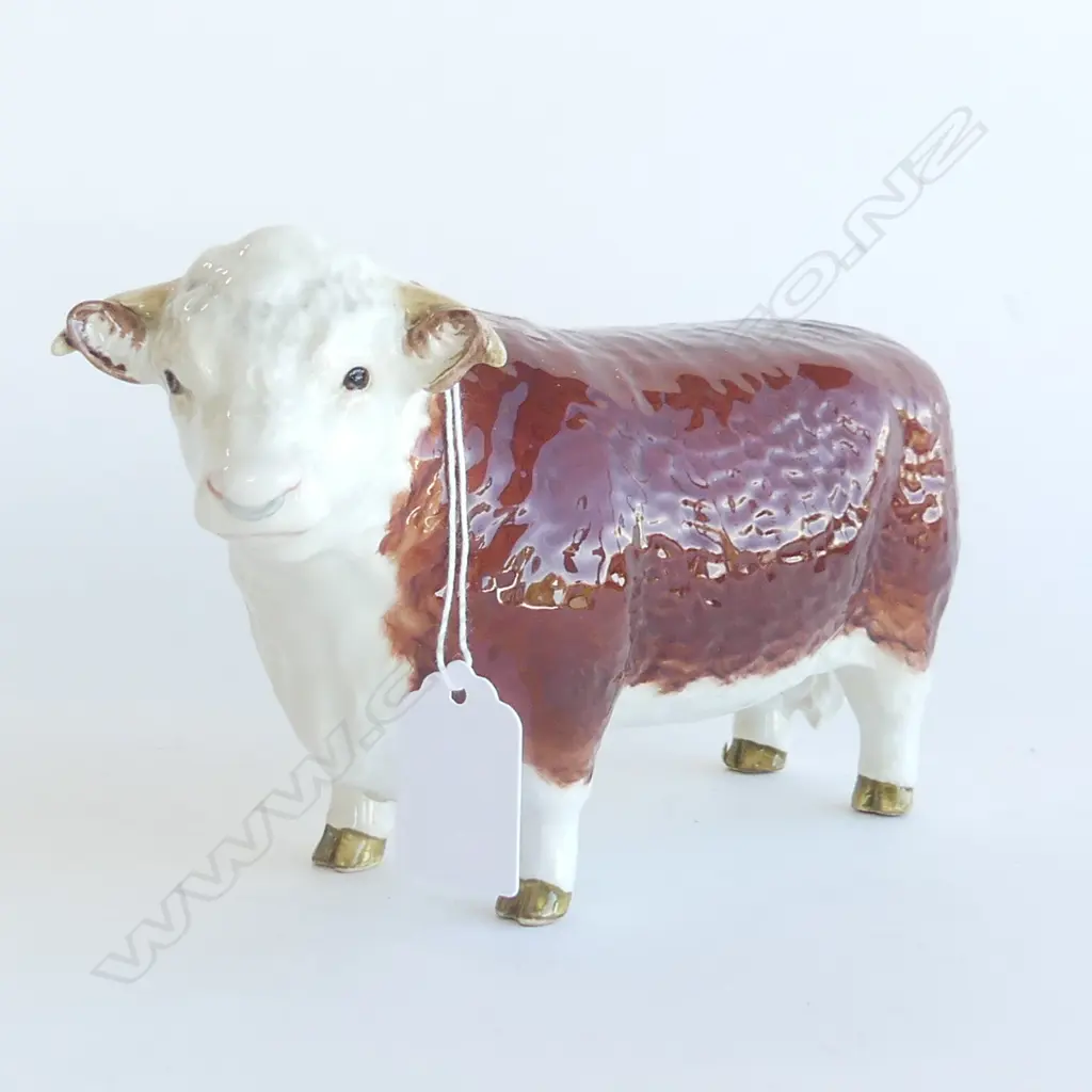 BESWICK HEREFORD BULL L.190mm **RTV** Image 1++