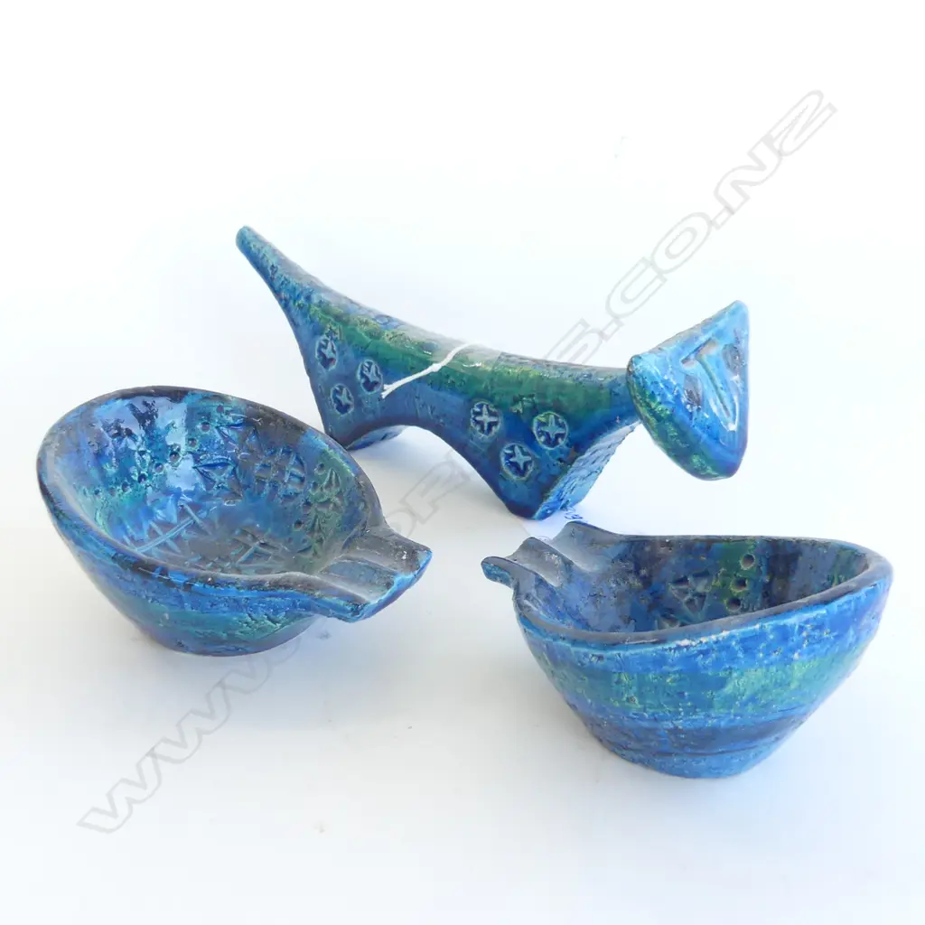 BITOSSI STYLIZED ANIMAL + 2 ASHTRAYS L 240 MM Image 1++