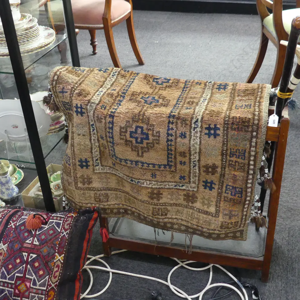 AFGHAN BOKHARA CARAVAN CUSHION COVER LGE Image 1++