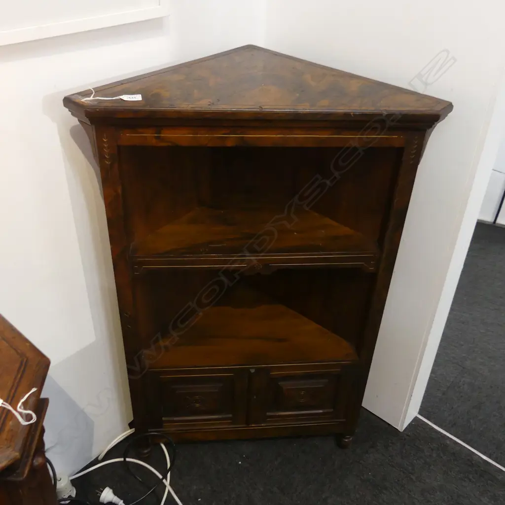 EDWARDIAN CORNER CABINET 500x500x1035mm Image 1++