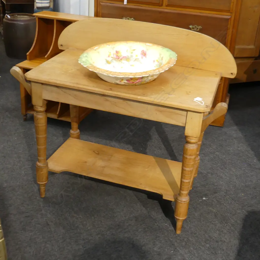 COLONIAL KAURI WASHSTAND 990x510x900mm w. WASH BASIN AF Image 1++