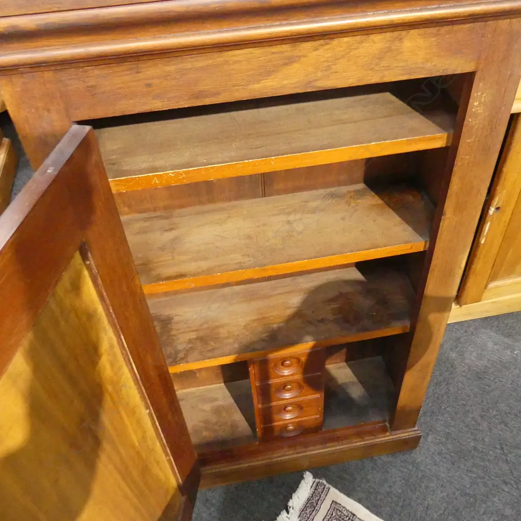 AUSTRALIAN CEDAR COLONIAL CABINET 650x250x1160mm Image 1++