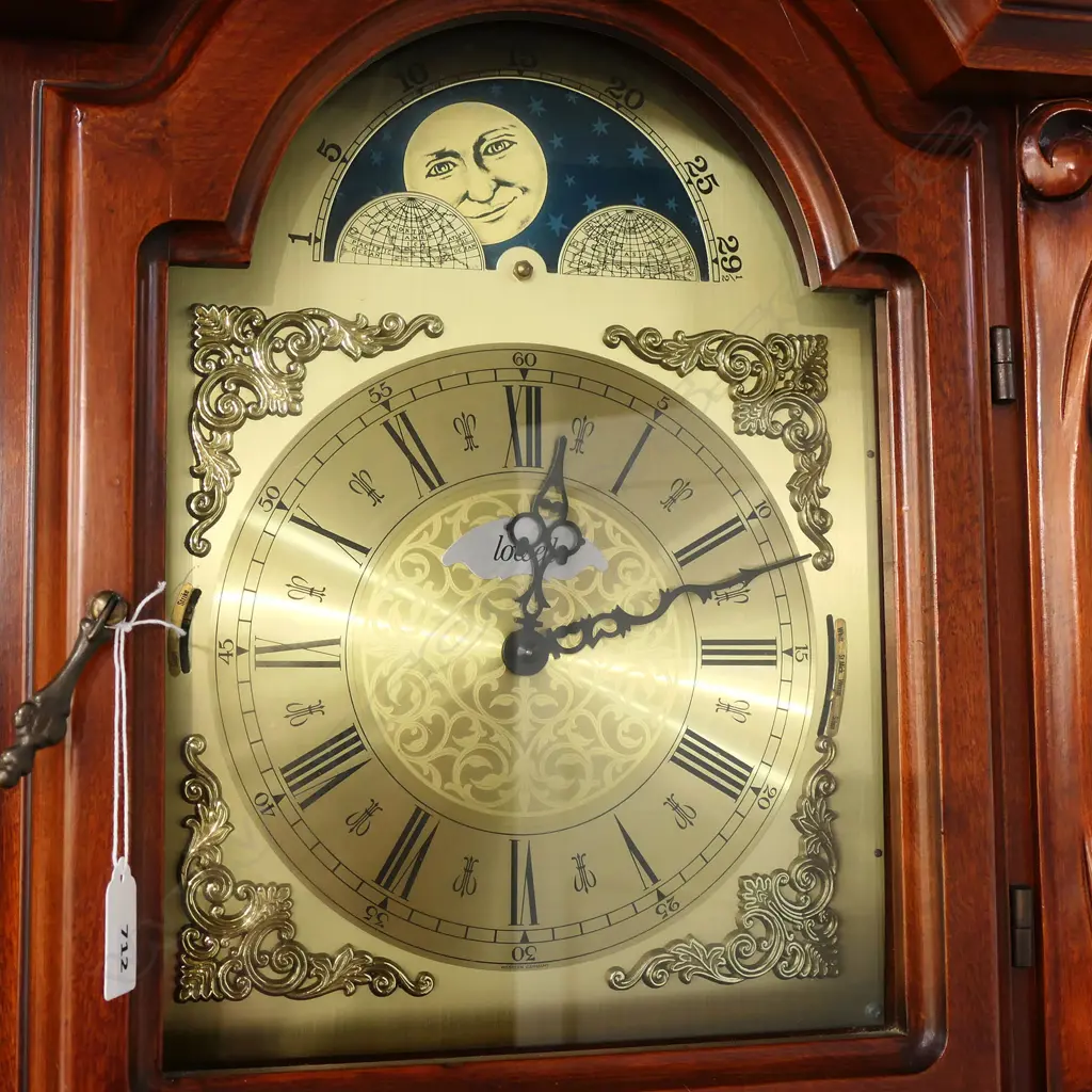 ANTIQUE STYLE LOWELL GRANDFATHER CLOCK H.2080mm Image 1++