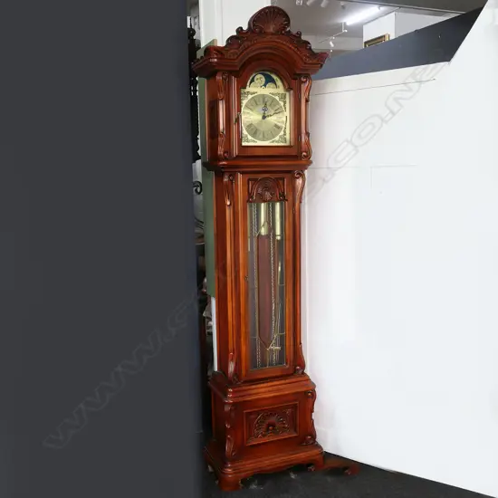 ANTIQUE STYLE LOWELL GRANDFATHER CLOCK H.2080mm