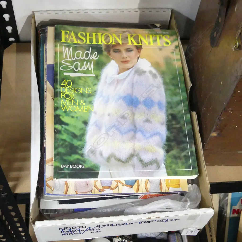 BOX VINTAGE KNITTING PATTERNS  Image 1++