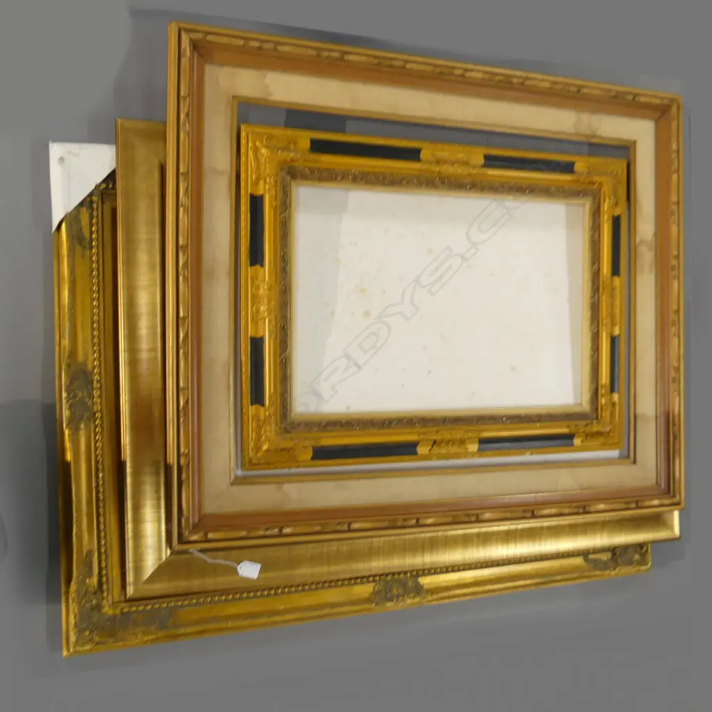 4 ASST LG GILT FRAMES - LARGEST 1120 X 800MM Image 1++