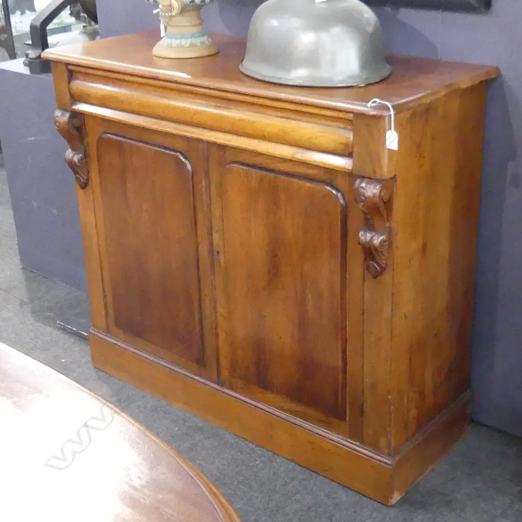 VICTORIAN MAHOGANY BUFFET 1075x440x935mm Image 1++