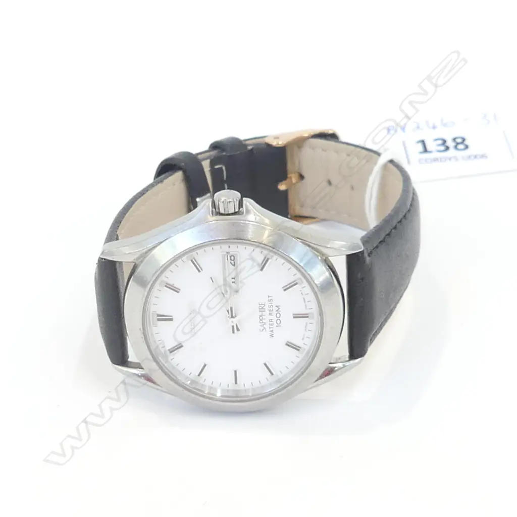 SEIKO SAPPHIRE MEN'S WATCH - WORKING Image 1++