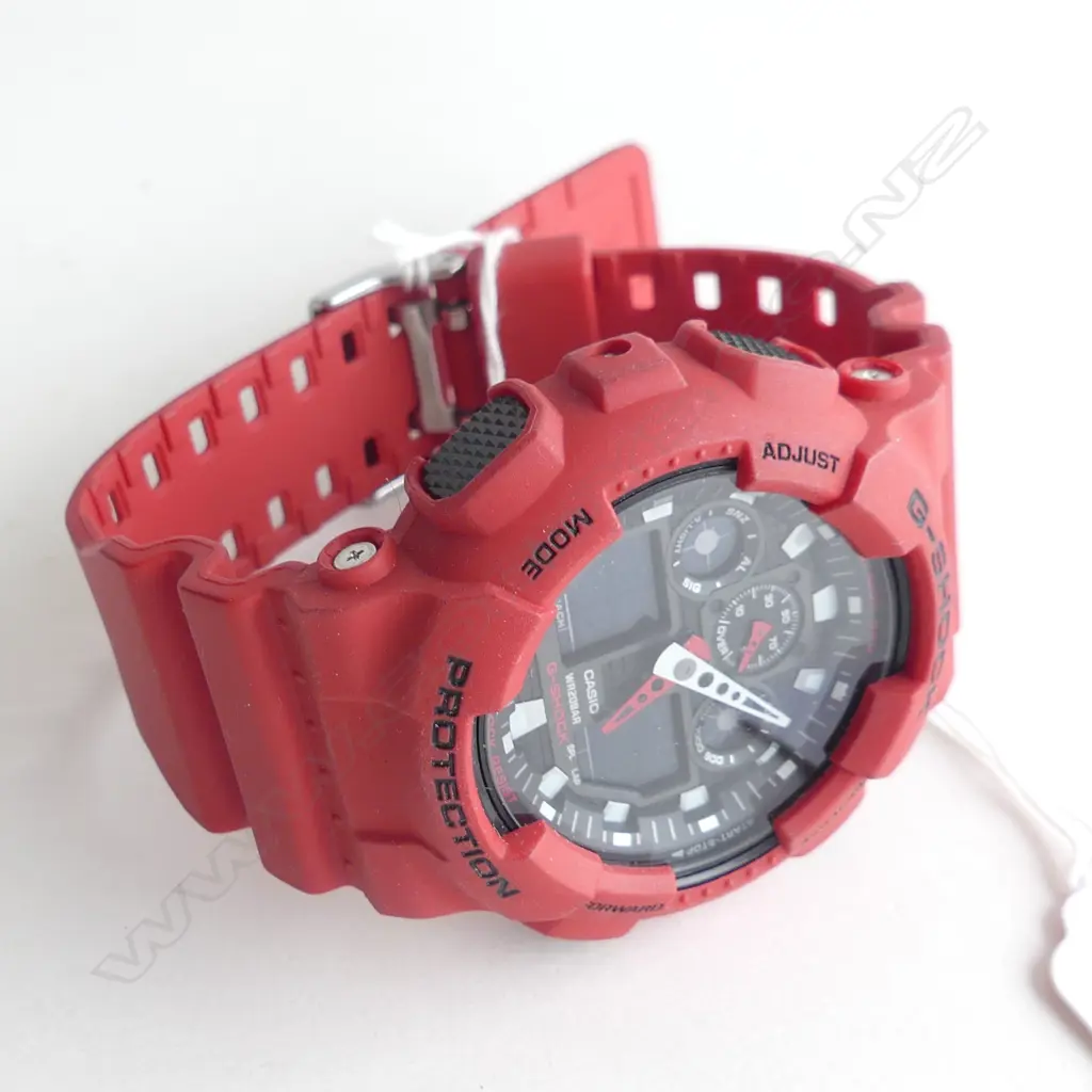 RED G SHOCK WATCH Image 1++