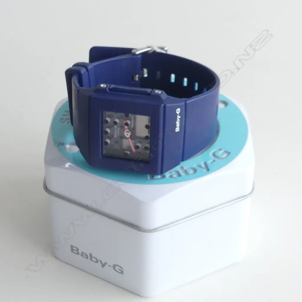 BLUE BABY G WATCH - IN ORIGINAL TIN  Image 1++
