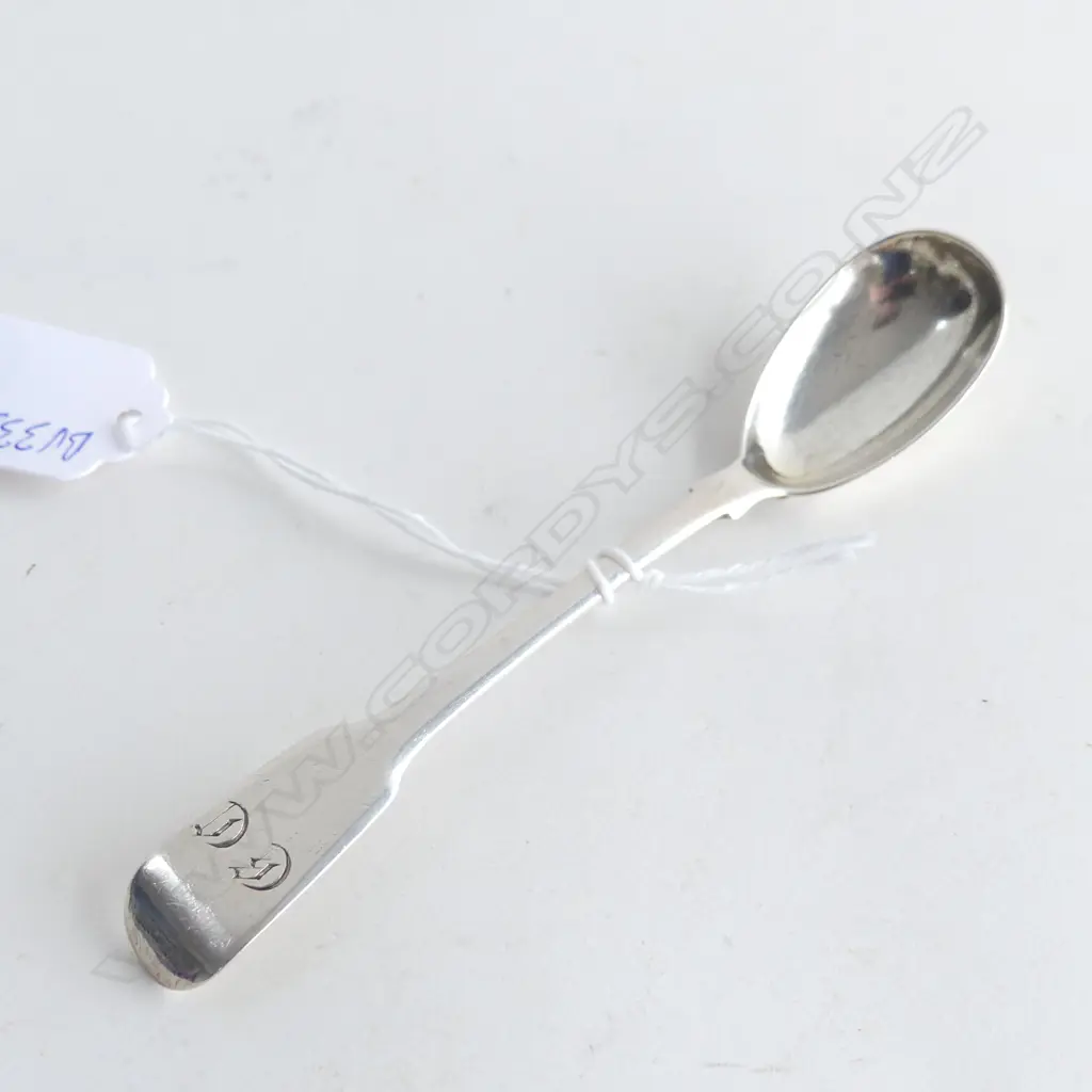 GEO. III SILVER MUSTARD SPOON London 1819 by Robert Rutland Image 1++