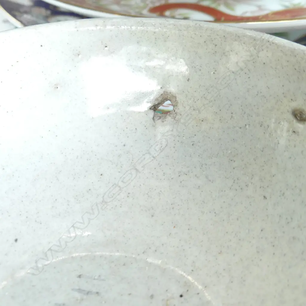2  MING POTTERY BOWLS, DIA 160MM Image 1++