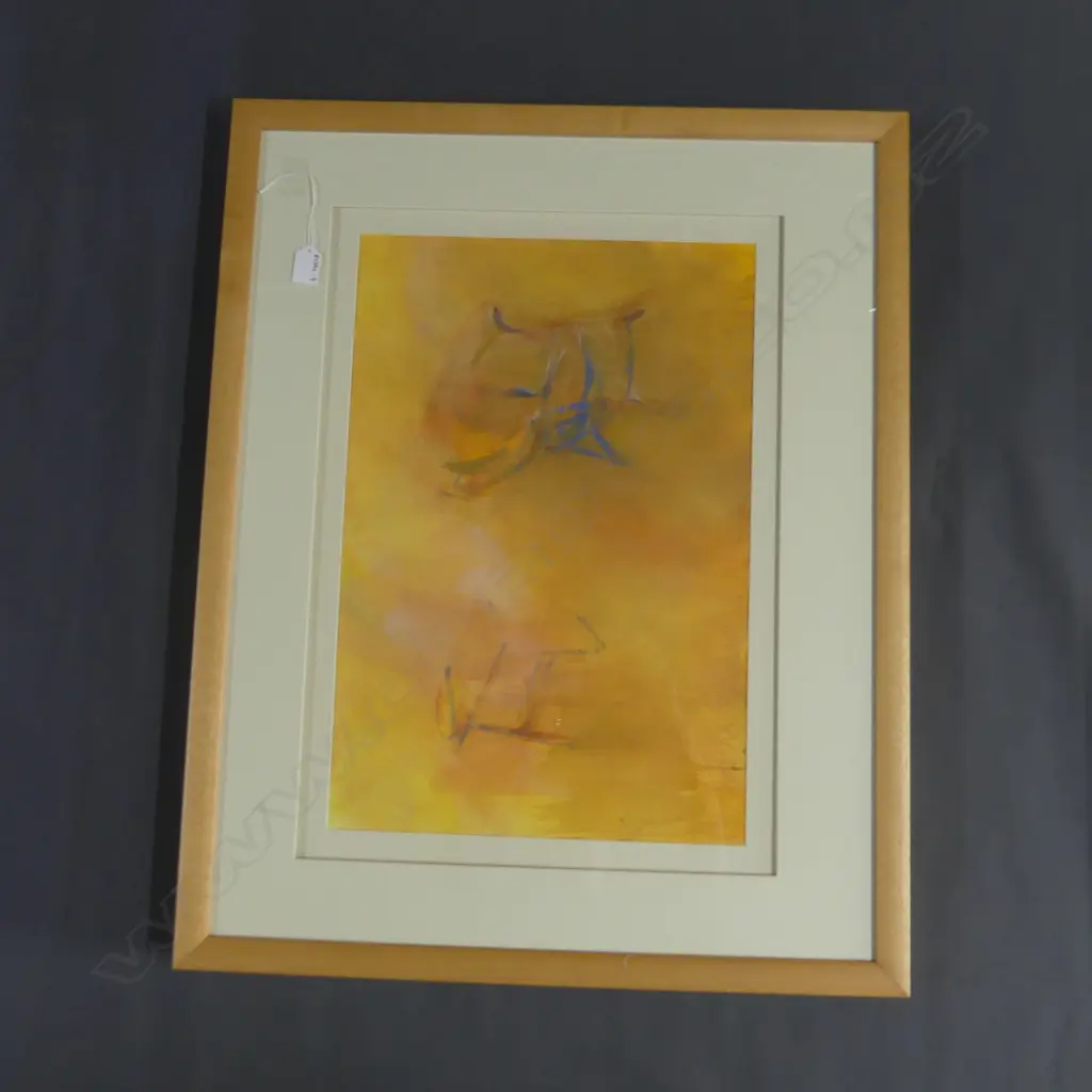 JOAN FEAR ABSTRACT WATER COLOUR 380 x 530mm Image 1++