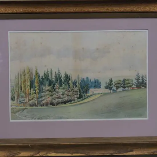 WHEALEN, A. (NZ Early 20thC), Country Scene, Early 20thC, W/C, signed & dated 1903, 350mm x 550mm