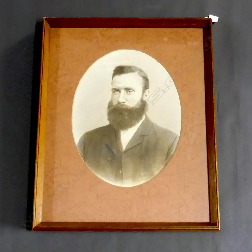 UNKNOWN (NZ), Colonial Man, Photo, 350mm x 270mm Image 1++