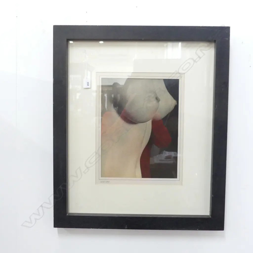 HAROLD BATTER (AMERICAN 20thC) 'ANATOMY' 1952 SILVER GELATIN PHOTOGRAPH 335x260mm Image 1++