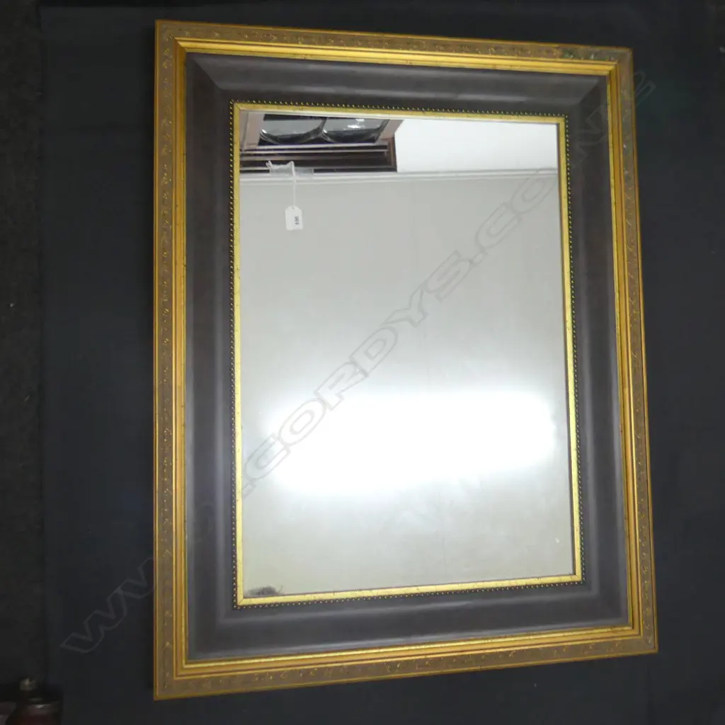 LGE GOLD FRAMED MIRROR  950x740mm Image 1++