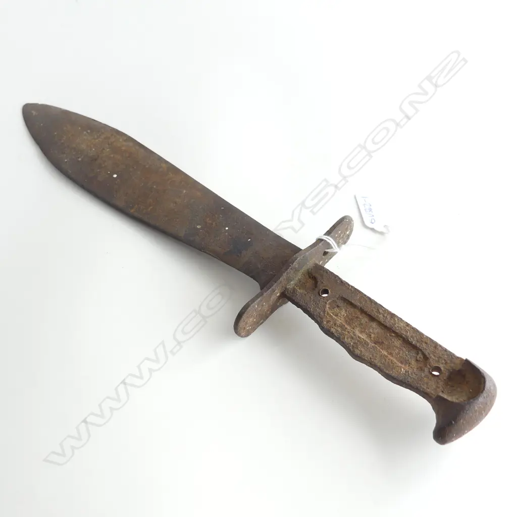 LGE OLD FIGHTING KNIFE GRIP ABSENT L.380mm USA? Image 1++