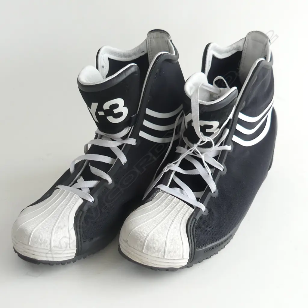 PR Y3 DESIGNER TRAINERS BY YOHJI YAMAMOTO FOR ADIDAS UK SIZE 5 Image 1++