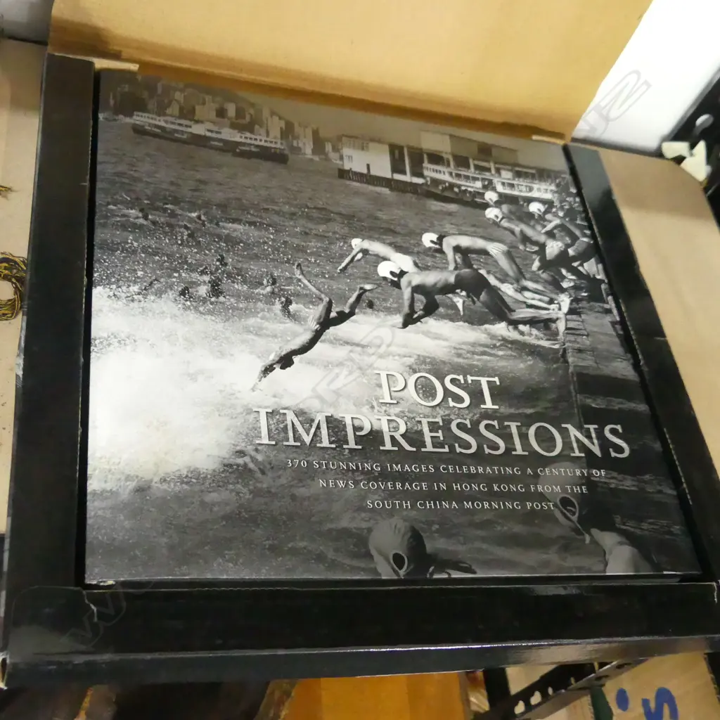 BOXED BOOK; POST IMPRESSIONS: 100 YEARS OF HONG KONG NEWS PHOTOGRAPHY Image 1++