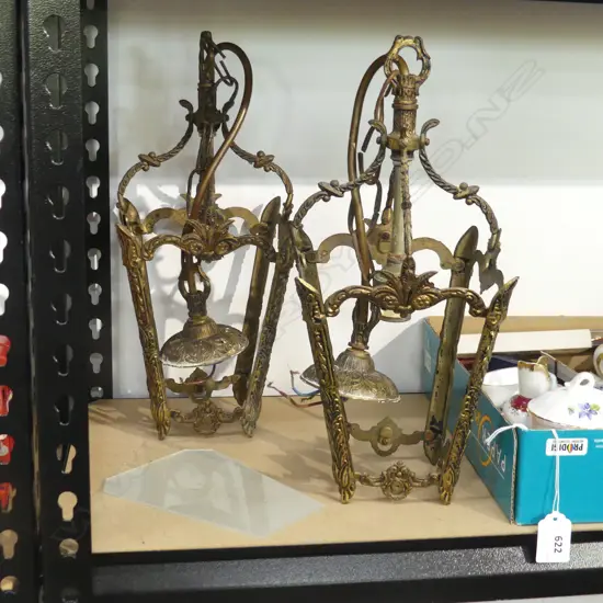 PR VINTAGE LANTERNS (with frosted glass panels) 