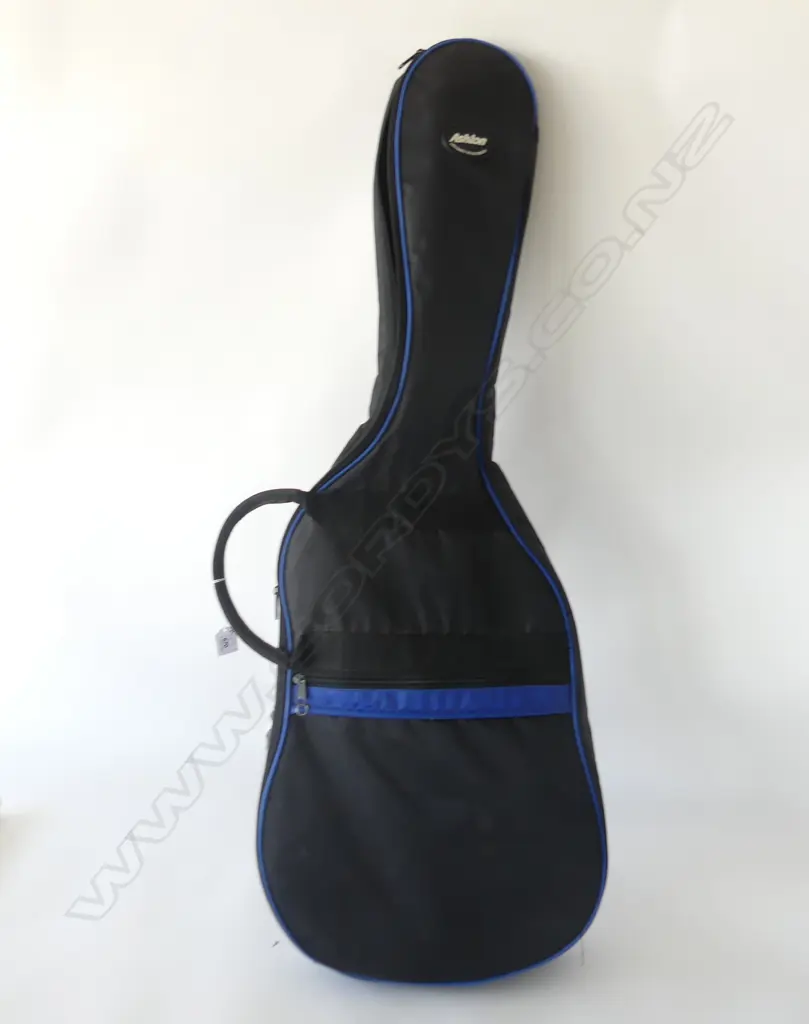 ASHTON BLUE ELECTRIC GUITAR, CASED Image 1++