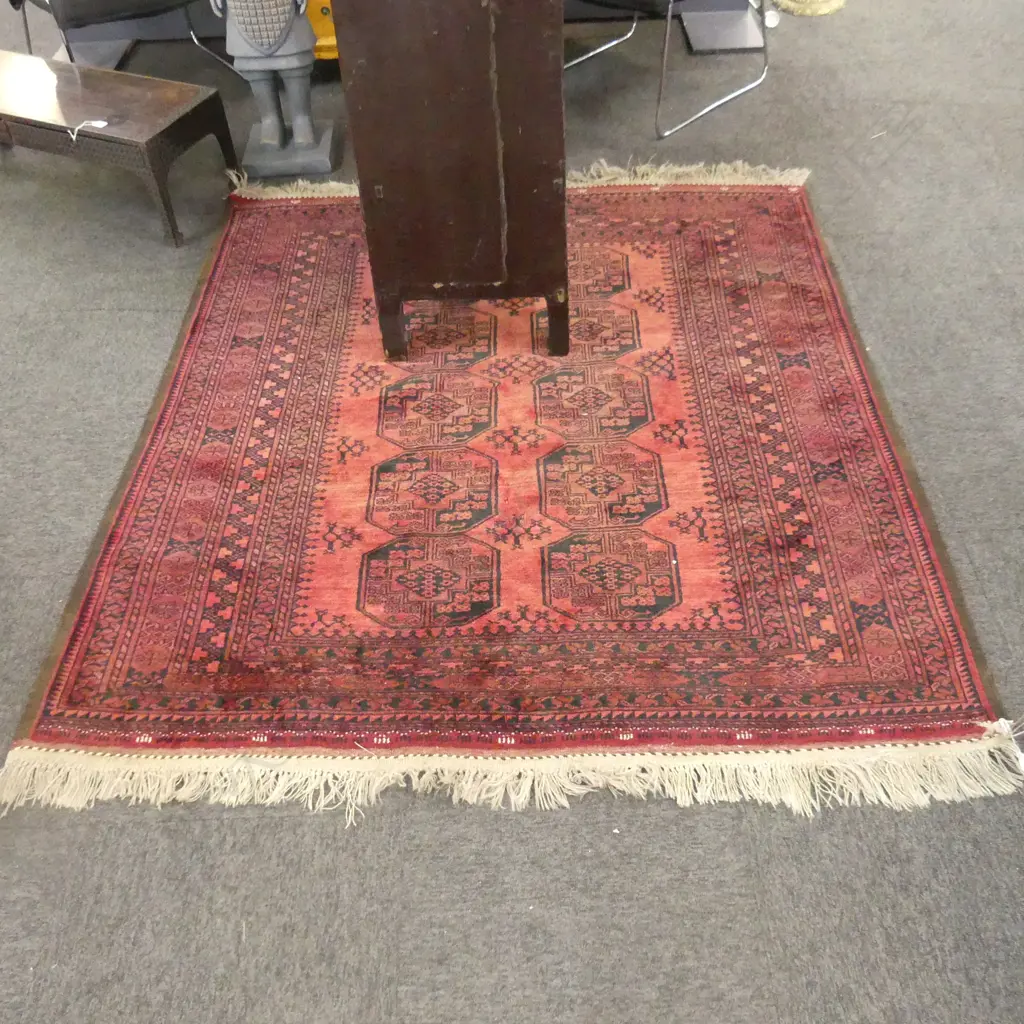 LGE HAND KNOTTED ALL WOOL RUG 1700x1600mm Image 1++