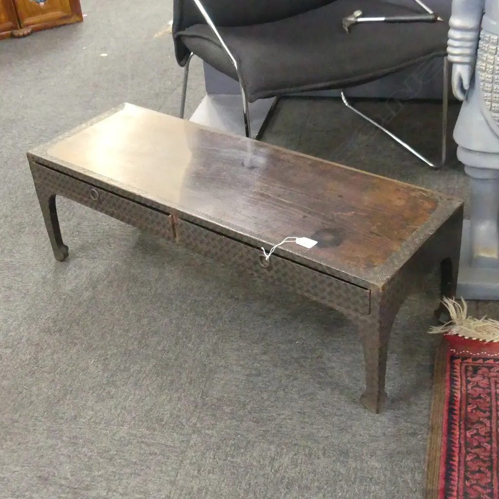 VINTAGE JAPANESE SCHOLARS TABLE 910x300x300mm Image 1++