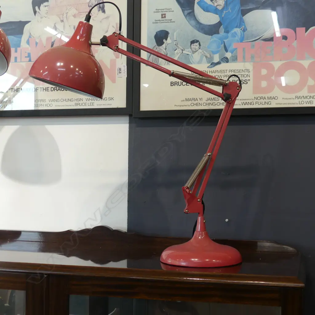PINK ANGLEPOISE LAMP Image 1++