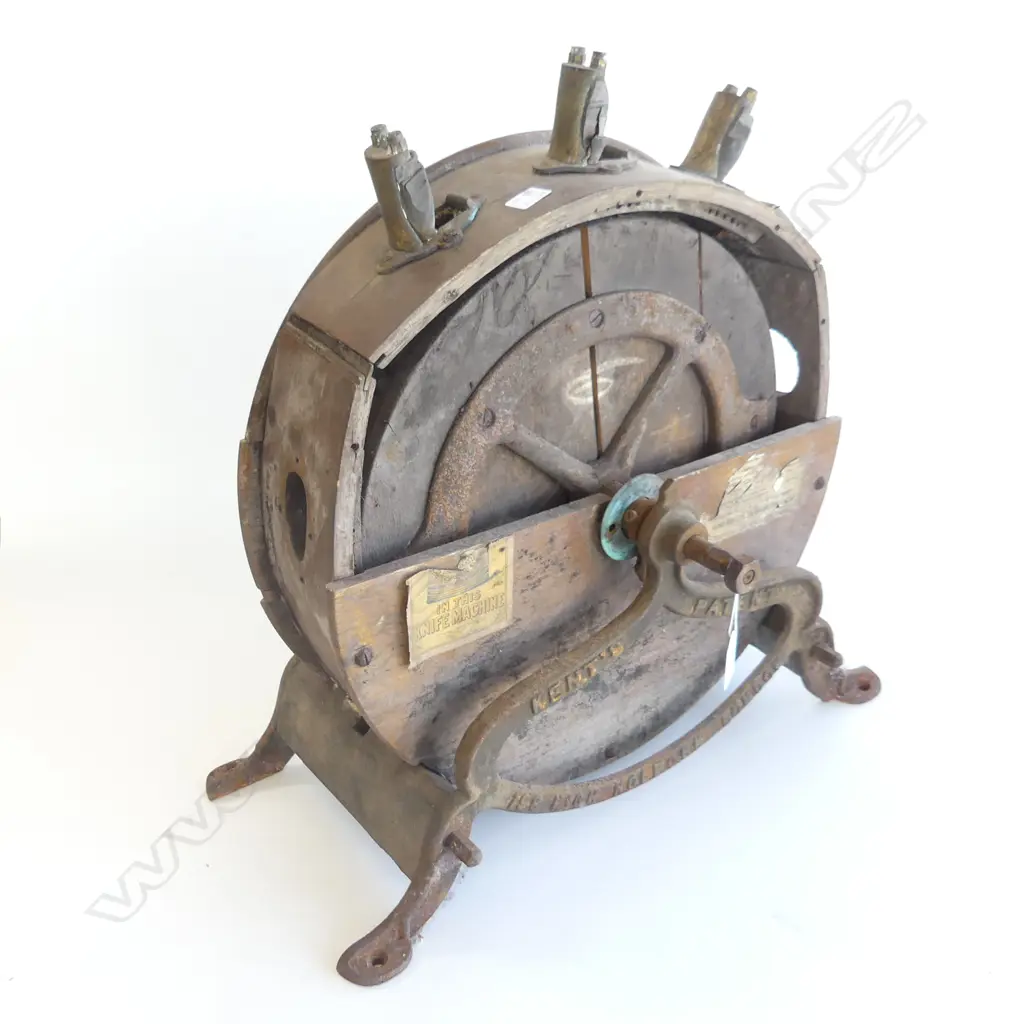 ANTIQUE KNIFE SHARPENER - REQUIRES RESTORATION H.500mm Image 1++